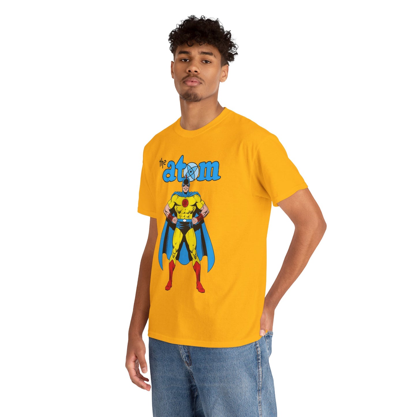 Golden Age Atom T-Shirt - Al Pratt, Justice Society of America (JSA) Member - DC Comics