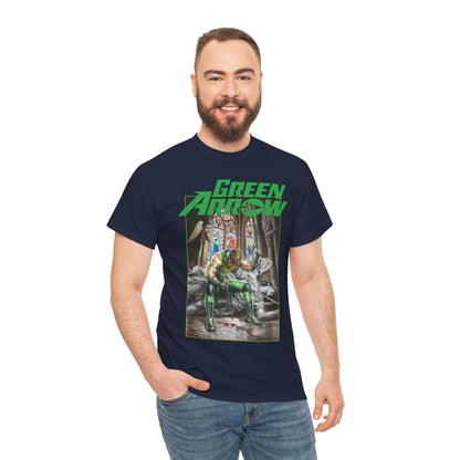 Green Arrow T-Shirt - Mauro Cascioli Art - DC Comics
