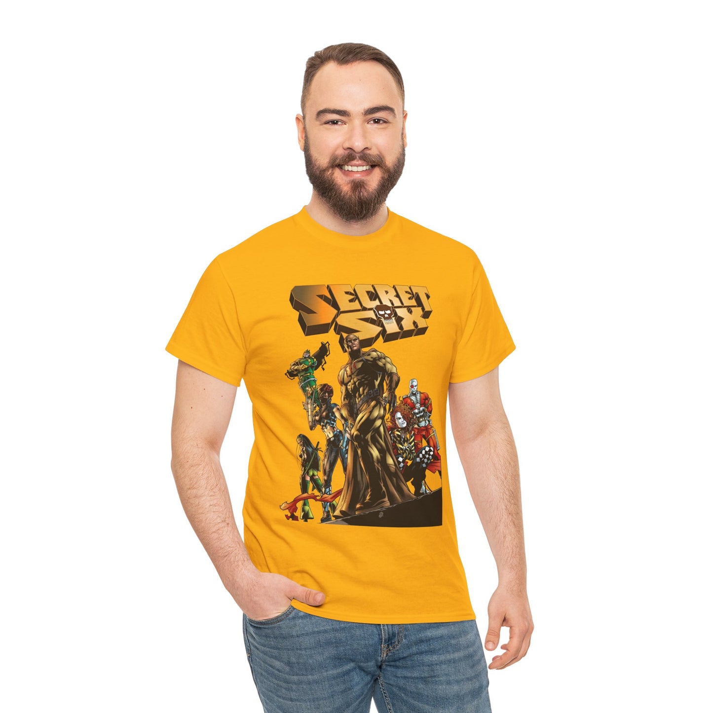 Secret Six T-Shirt - Gail Simoine Series - Catman, Ragdoll, Deadshot - DC Comics