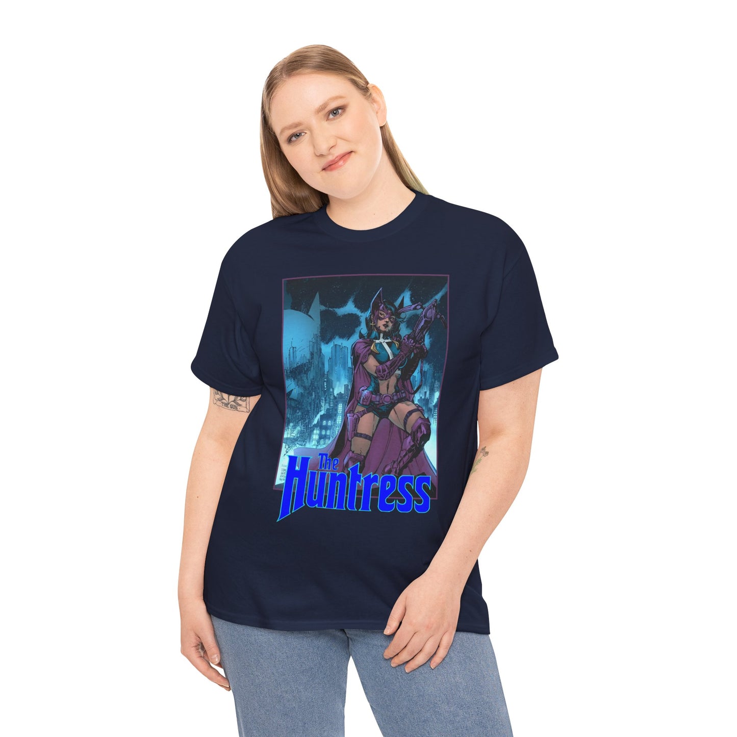 Huntress T-Shirt - Jim Lee Art - Batman: Hush Story - DC Comics