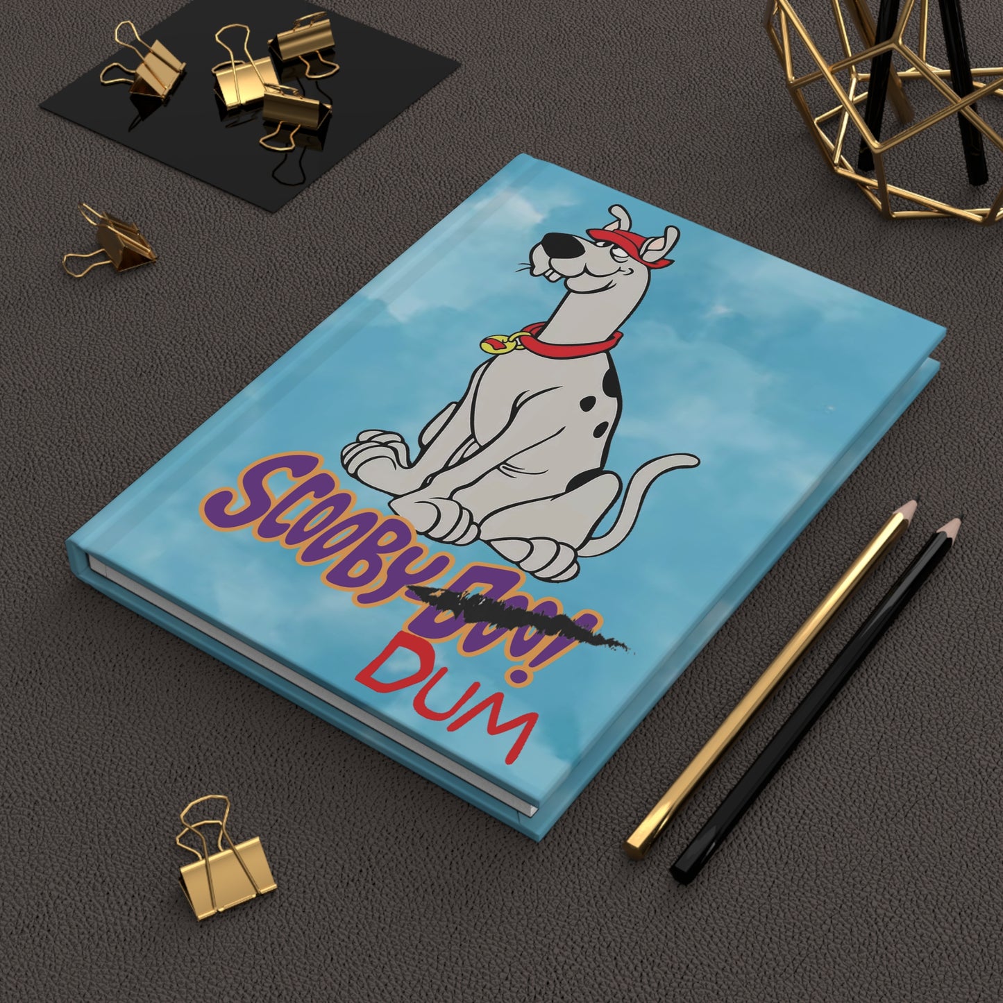 Scooby Dum Hardcover Journal - 150 Lined Pages - Scooby Doo Cousin - Hanna-Barbera Cartoon Character