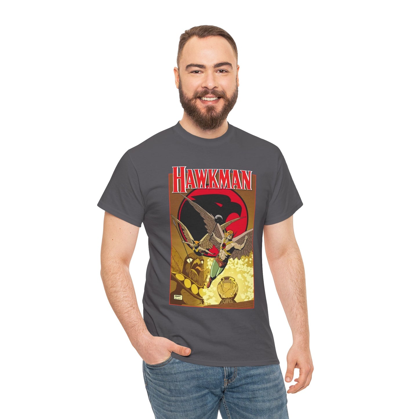 Hawkman T-Shirt - Carter Hall/Katar Hol - Thanagar - Justice League/Justice Society Member - DC Comics
