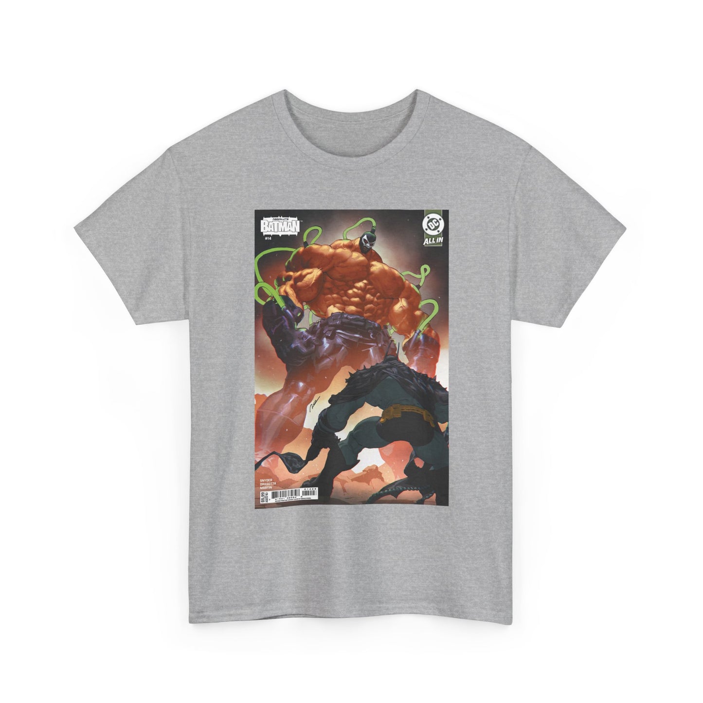 Absolute Batman #14 T-Shirt - Gerald Parel Art - Vs Absolute Bane - DC Comics