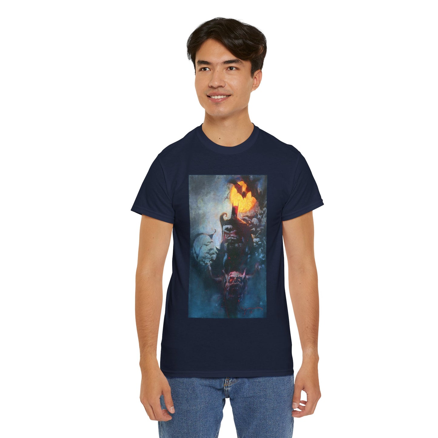Batman T-Shirt - Bill Sienkiewicz Art - DC Comics