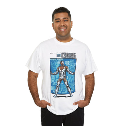 Cyborg T-Shirt - George Perez Art - New Teen Titans Pin-Up Poster - Victor Stone - DC Comics