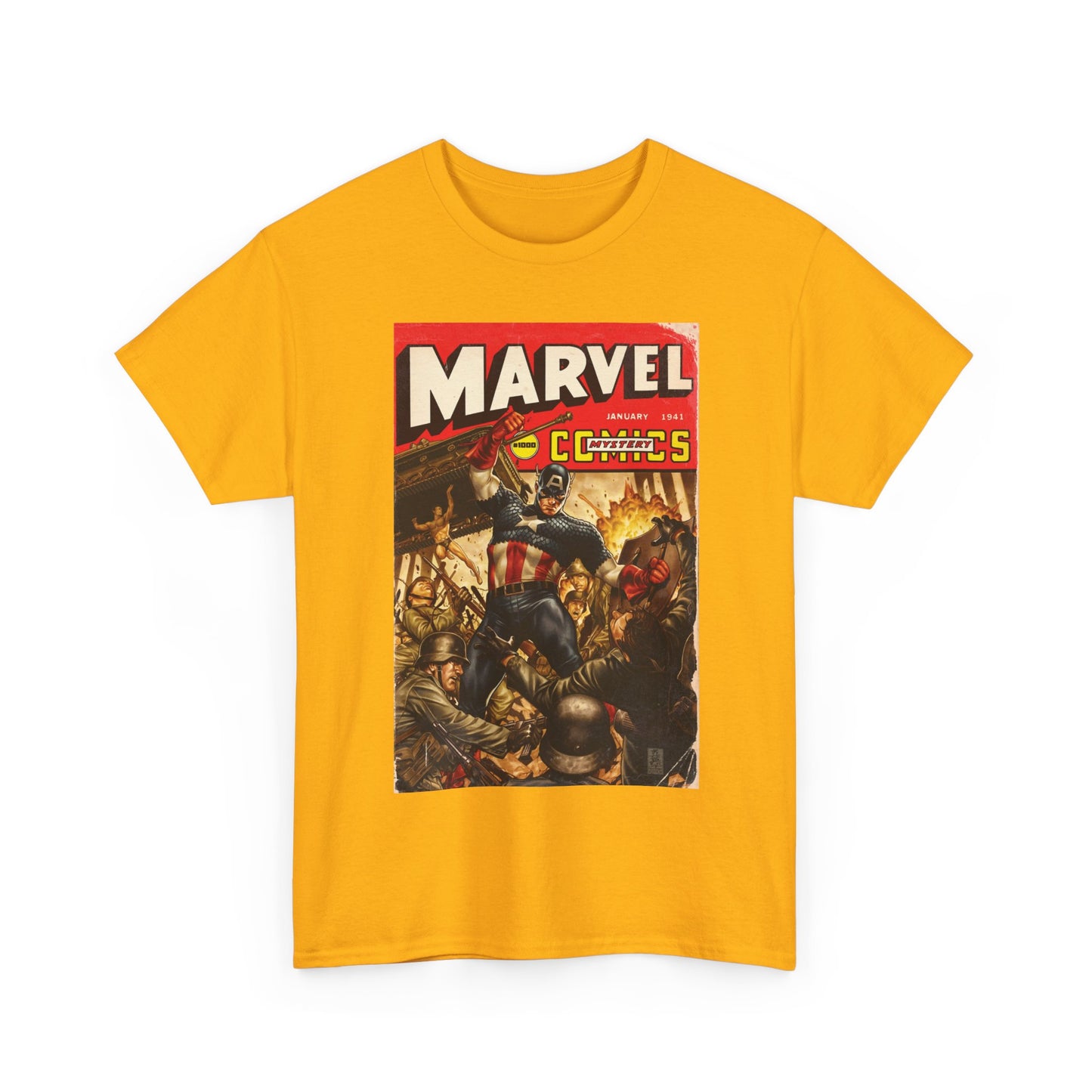 Marvel Comics #1000 T-Shirt - Captain America Cover Art - Marvel Comics