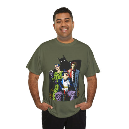 Riddler, Two-Face, Penguin T-Shirt - Brian Bolland Art - DC Comics