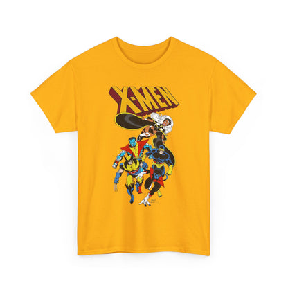 X-Men T-Shirt - John Byrne Art - Wolverine, Storm, Cyclops, Colossus, Nightcrawler - Marvel Comics Mutants
