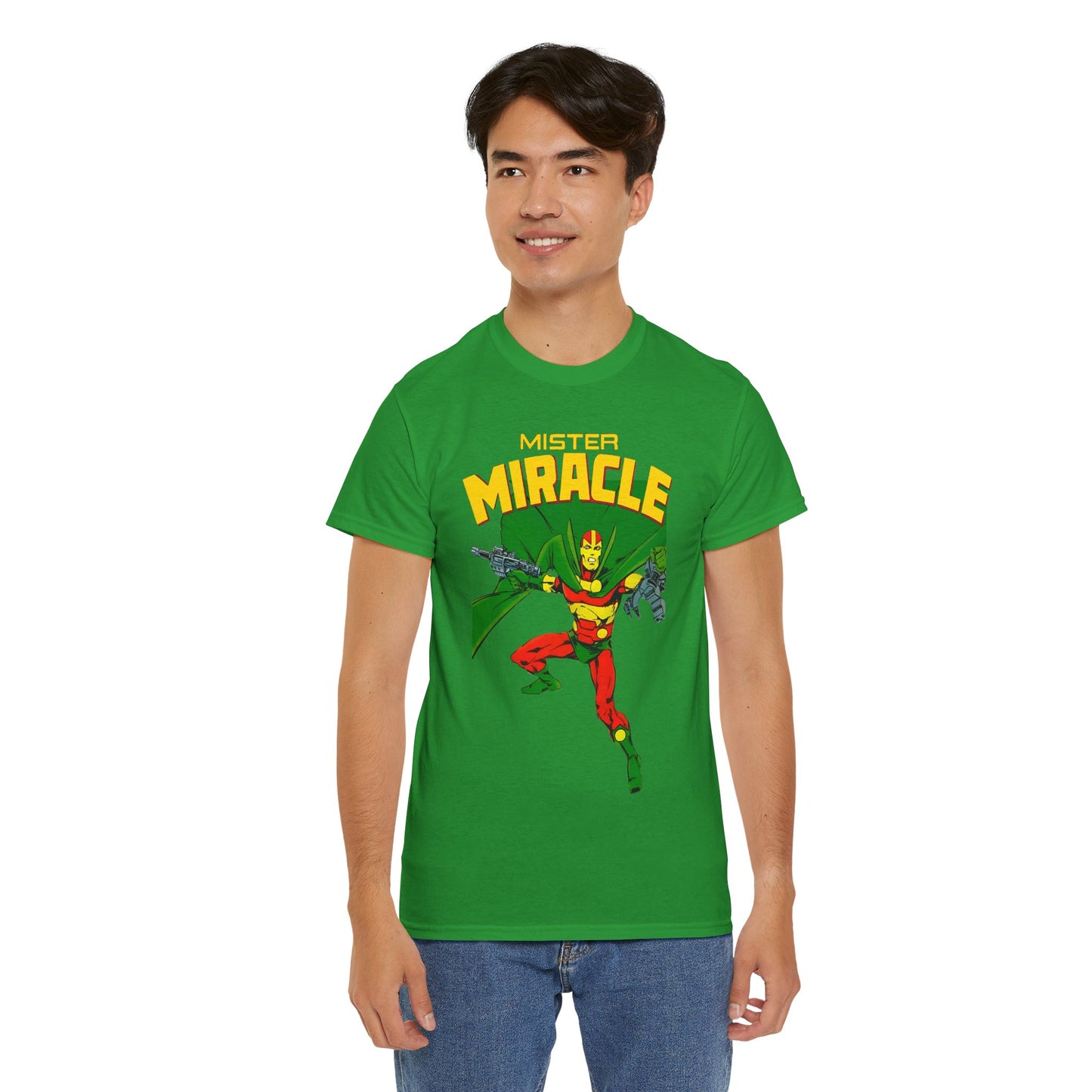 Mister Miracle T-Shirt - Marshall Rogers Art - Scott Free, Apokoplis, New Gods - DC Comics