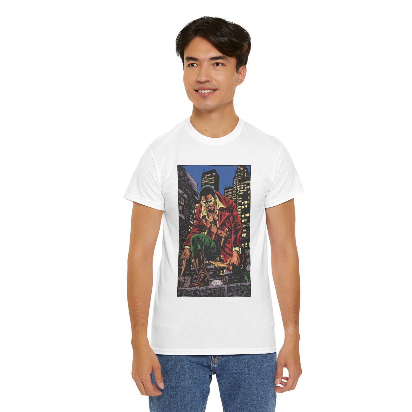 Blade T-Shirt - John Byrne Art - Marvel Comics