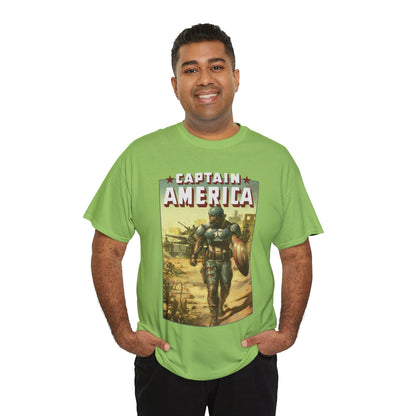 Captain America T-Shirt - Ben Harvey Art - Marvel Comics