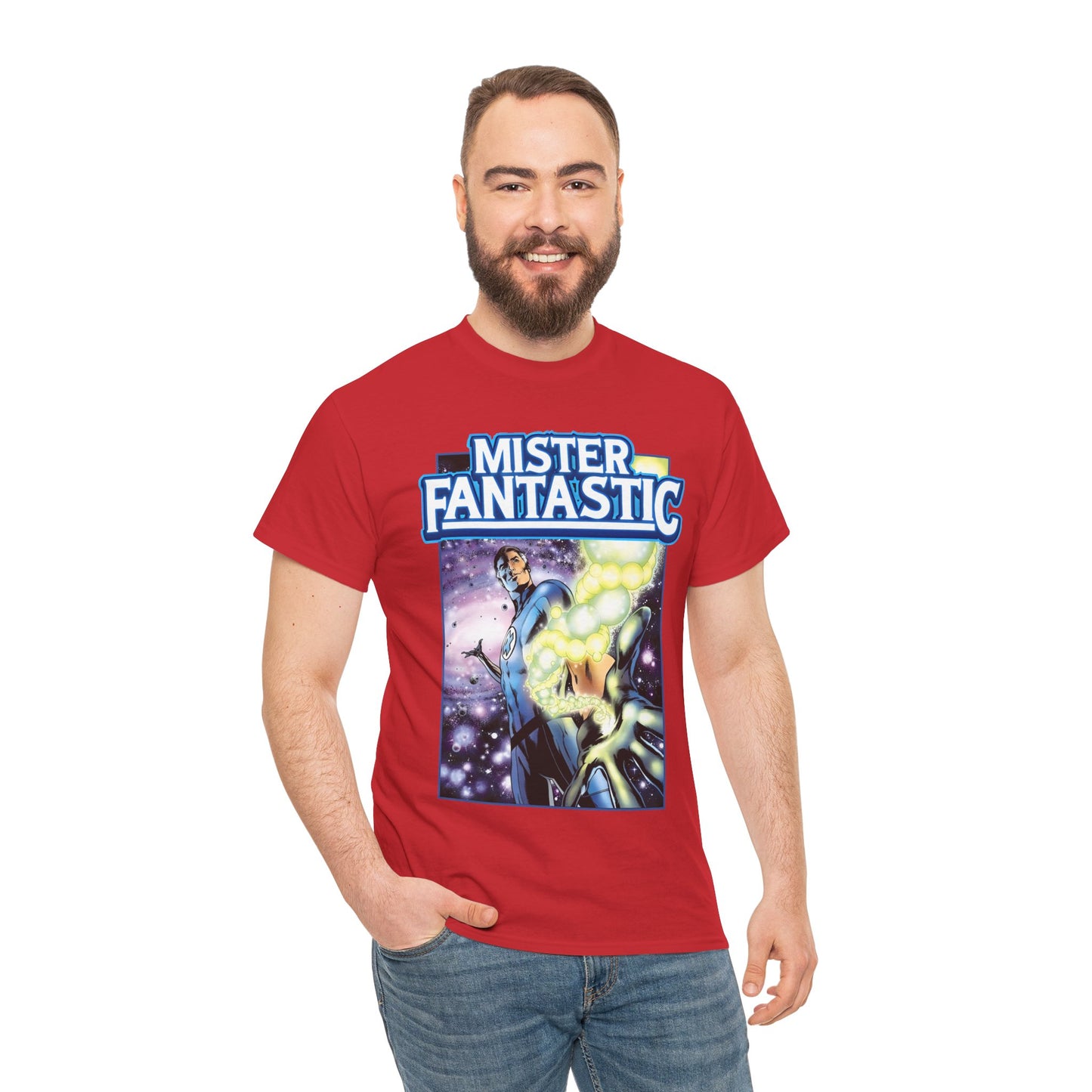 Mister Fantastic T-Shirt - Alan Davis Art - Marvel Comics