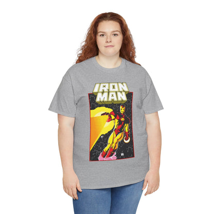 Iron Man T-Shirt - John Romita Jr Art - Cover to Issue #256 - Tony Stark in Space - Marvel Comics