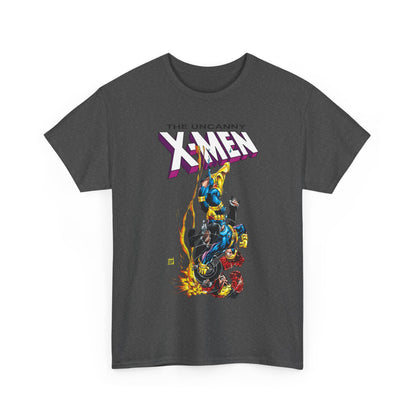 Cyclops Vs Havok T-Shirt - Adam Kubert Art - Uncanny X-Men - Marvel Comics