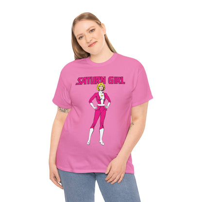 Saturn Girl T-Shirt - Curt Swan Art - Legion of Super-Heroes Founding Member - DC Comics