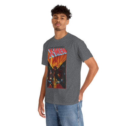 Uncanny X-Men T-Shirt - Bill Sienkiewicz Art - Phoenix, Cyclops, Colossus, Wolverine - Marvel Comics