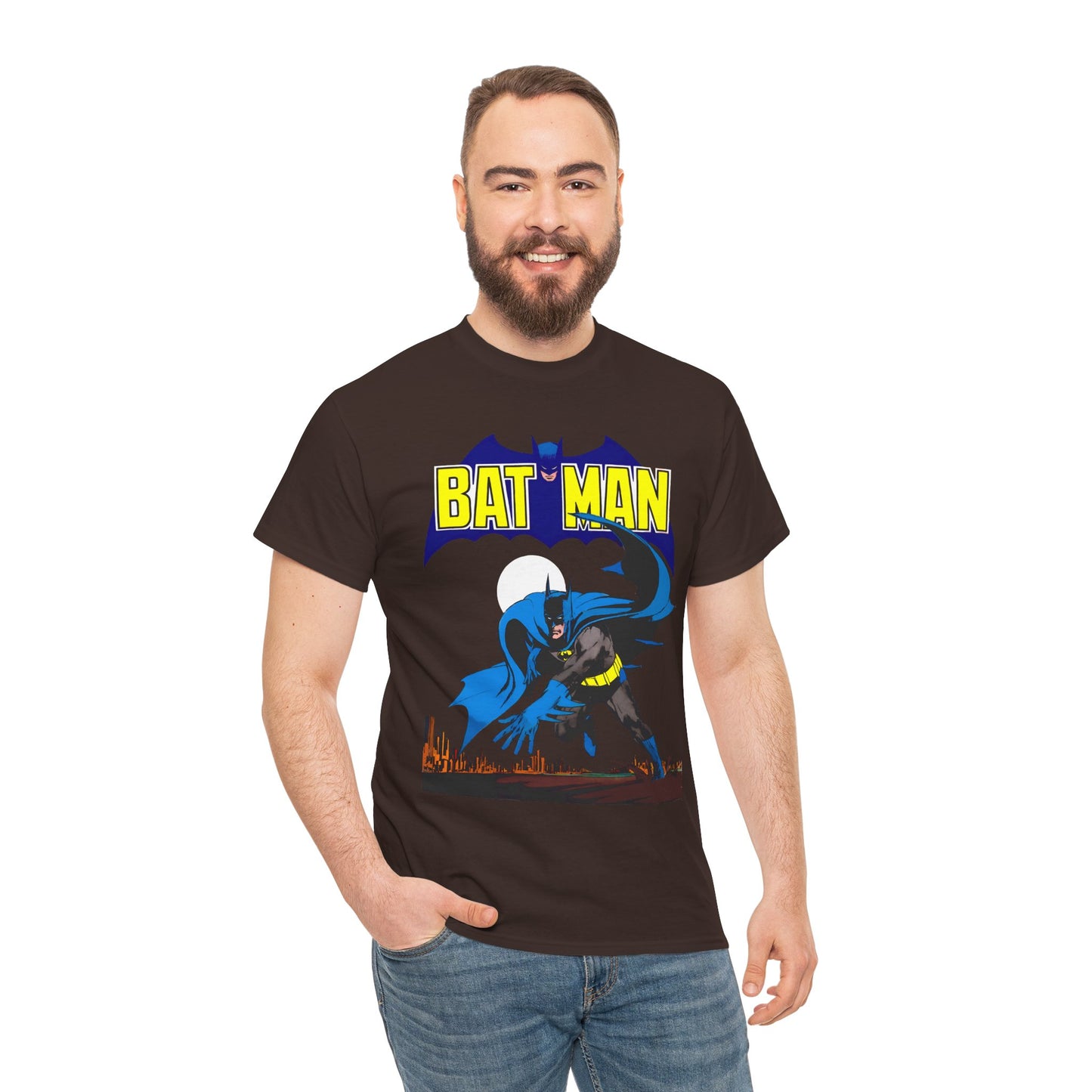Batman Treasury Edition T-Shirt - Neal Adams Art - C-25 - Gotham City, Dark Knight Detective - DC Comics