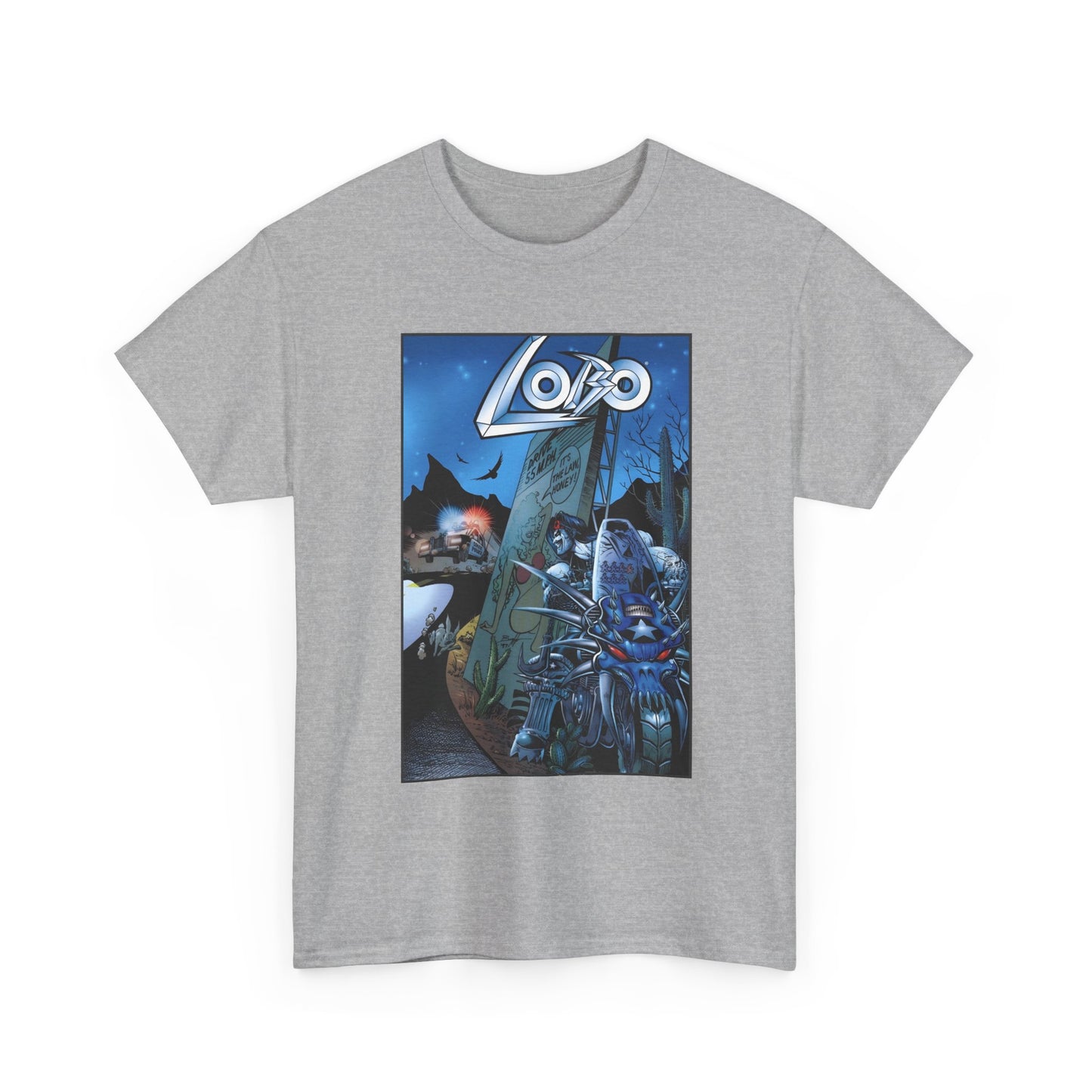 Lobo #51 T-Shirt - Norm Breyfogle Art - DC Comics