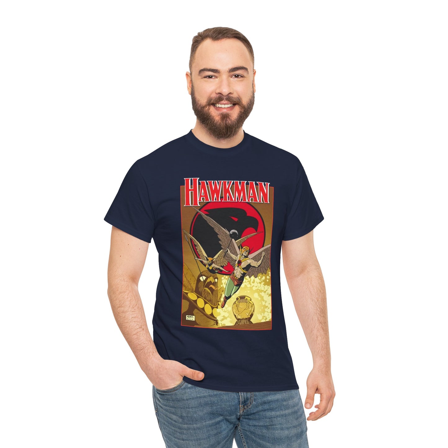 Hawkman T-Shirt - Carter Hall/Katar Hol - Thanagar - Justice League/Justice Society Member - DC Comics