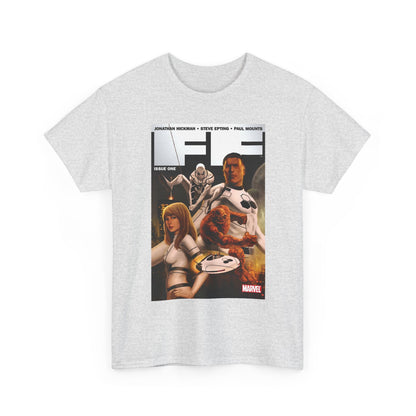 FF #1 T-Shirt - Steve Epting Art - Fantastic Four/Future Foundation - Spider-Man, Mr. Fantastic, Invisible Woman, The Thing - Marvel Comics