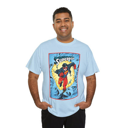 Superboy T-Shirt - Tom Grummett Art - Reign of the Supermen Storyline from the 1990s - Kon-El, Connor Kent - Superman Family - DC Comics