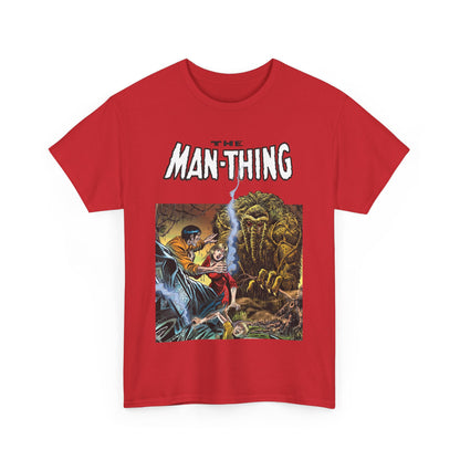 Man-Thing T-Shirt - Adventure into Fear #18 Cover Art - Marvel Comics - Whatever Knows Fear Burns At The Touch - Swamp Monster