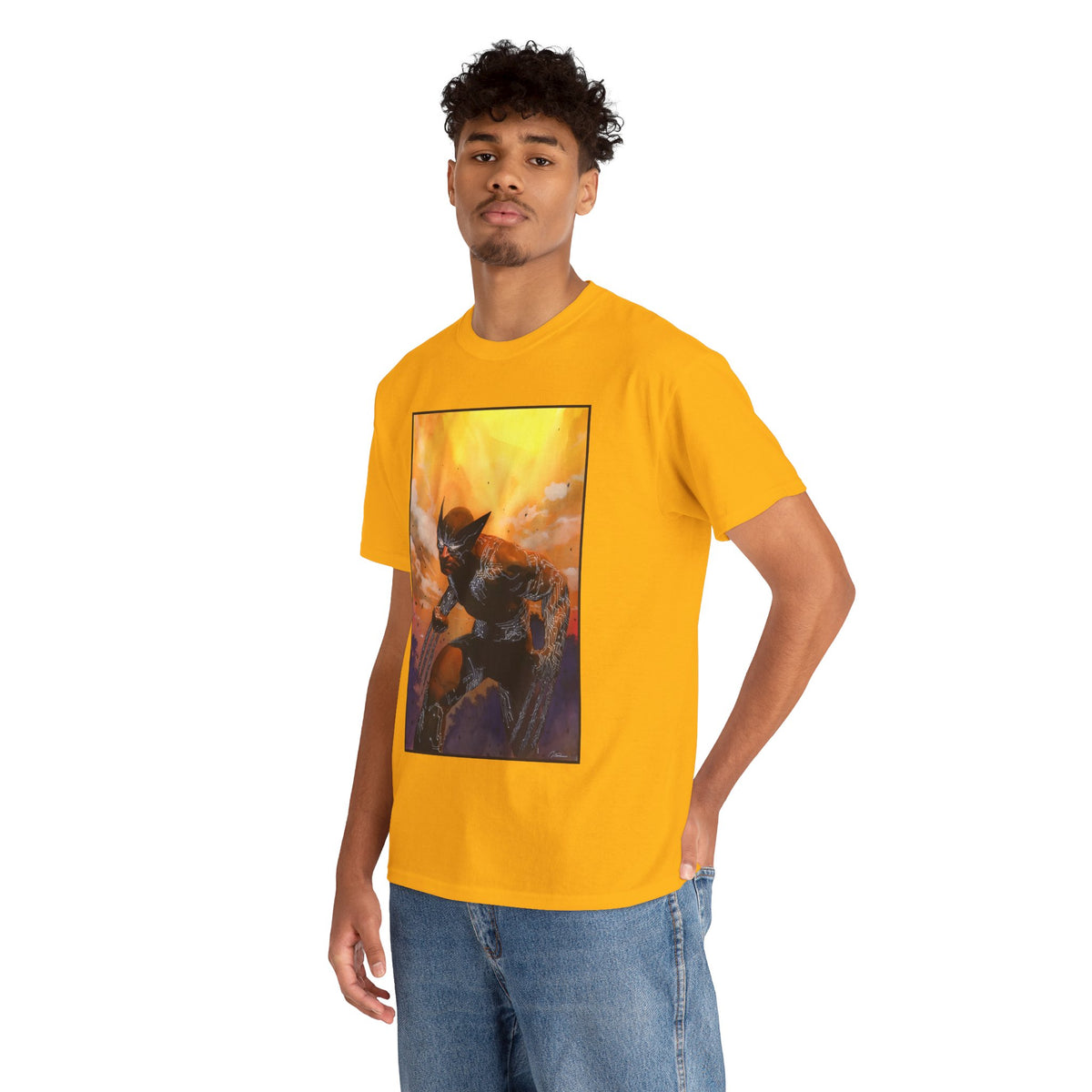 Omega Wolverine T-Shirt - Gerald Parel Art - James Howlett (Earth-63747) - Marvel Comics