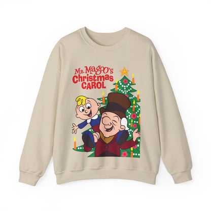 Mr. Magoo's Christmas Carol Crewneck Sweatshirt - UPA 1960s TV Holiday Special