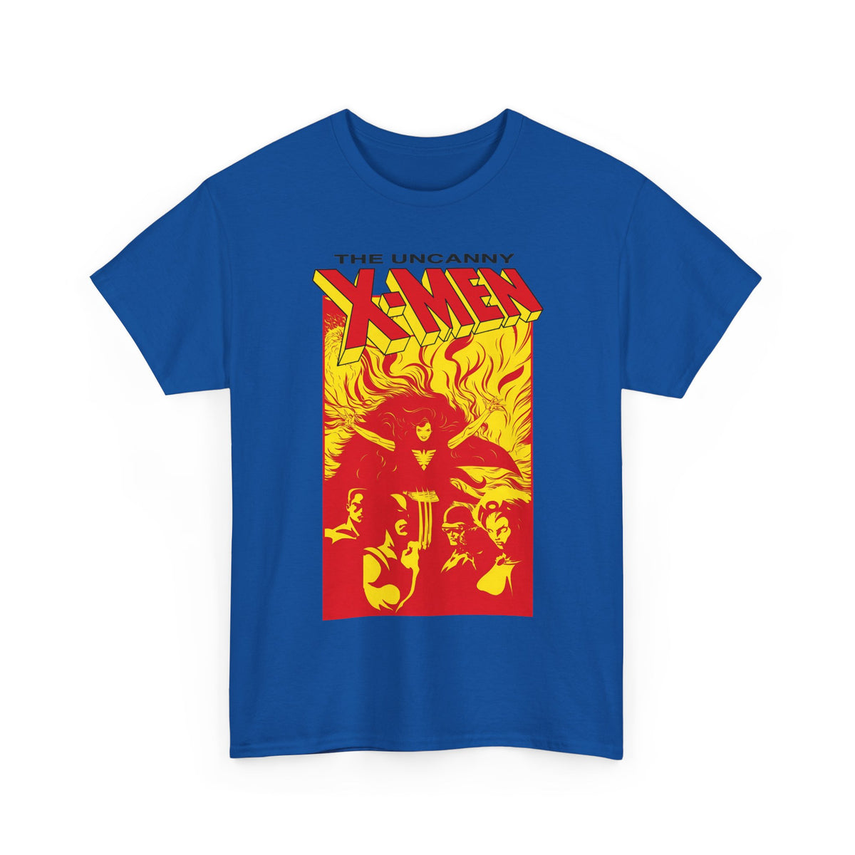 Uncanny X-Men T-Shirt - Steve Lightle Art - Dark Phoenix, Cyclops, Wolverine - Marvel Comics