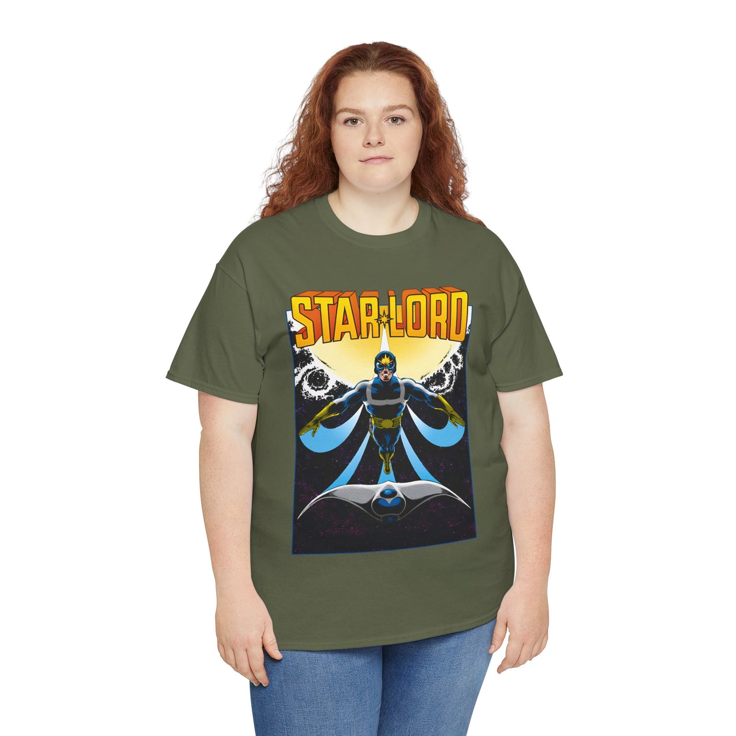 Star-Lord T-Shirt - John Byrne Art - Special Edition #1 Cover - Peter Quill, Guardians of the Galaxy - Marvel Comics