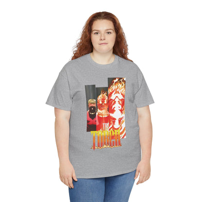 The Torch T-Shirt - Alex Ross Art - Jim Hammond - Golden Age Member of the Invaders - Marvel Comics