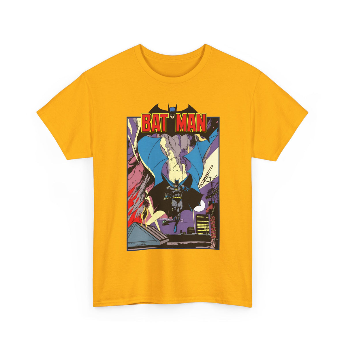 Batman T-Shirt - Neal Adams Art - Retro Bronze-Age Art - DC Comics