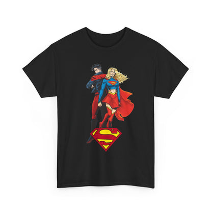 Supergirl & Superboy T-Shirt - Dan Mora Art - DC Comics