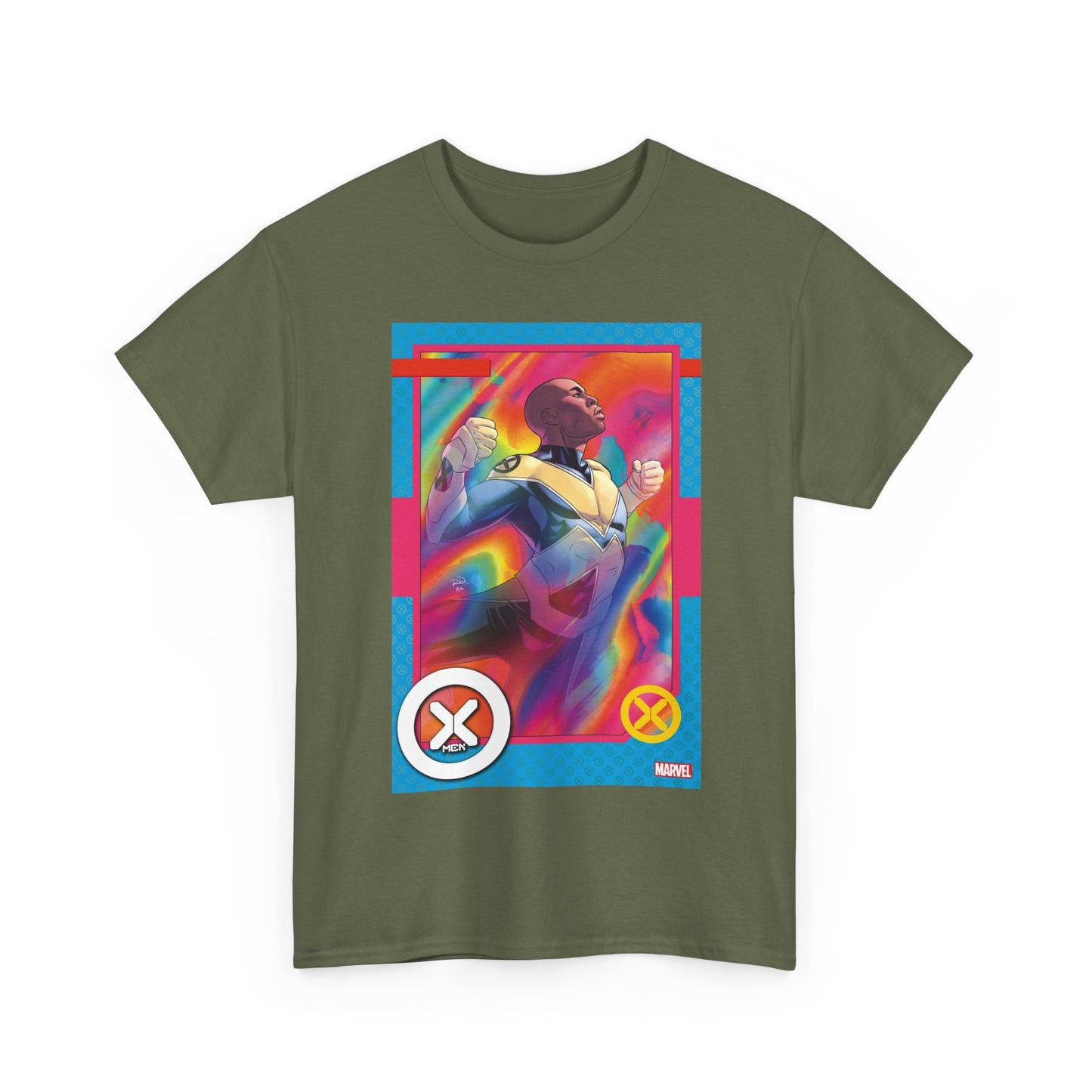 Synch T-Shirt - Russell Dauterman Art - X-Men Trading Card Variant Cover Art - Marvel Comics