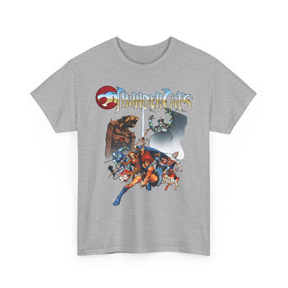 Thundercats T-Shirt - Lion-O, Panthro, Cheetara, Tygra, Snarf, WilyKit and WilyKat, Mumm-Ra