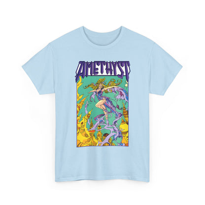 Amethyst T-Shirt - Esteban Maroto Art - Princess of Gemworld - 1980s Series - DC Comics