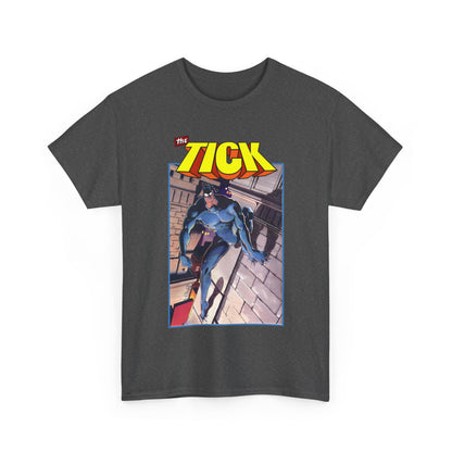 The Tick T-Shirt - Ben Edlund Creation - Popular 1980s Superhero