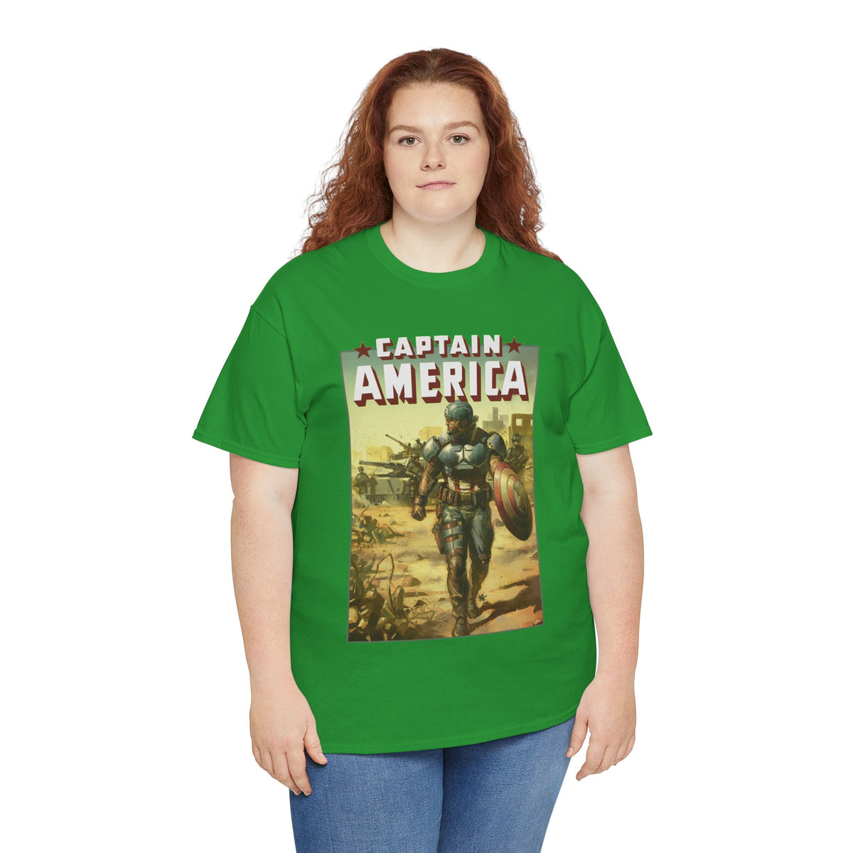 Captain America T-Shirt - Ben Harvey Art - Marvel Comics