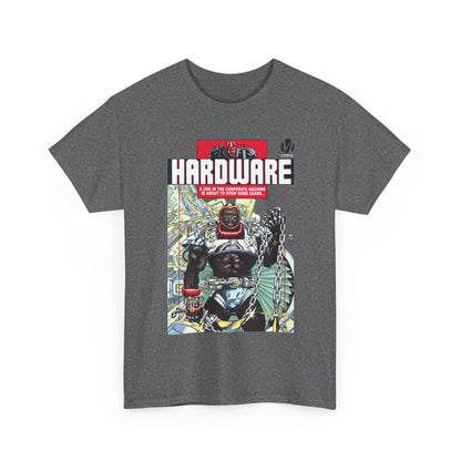 Hardware T-Shirt - Denys Cowan Art - Curtis Metcalf Vs Edwin Alva - Milestone Media - DC Comics