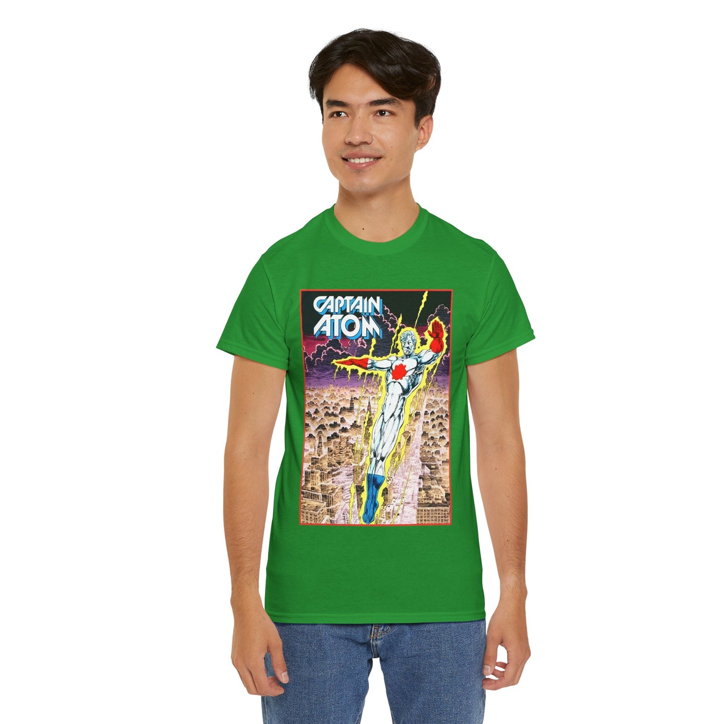 Captain Atom T-Shirt - Pat Broderick Art - DC Comics