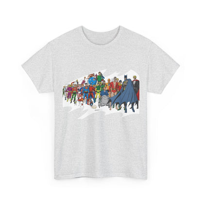 Batman T-Shirt - Neal Adams Art - Plastic Man, Sargon, Robin, Doom Patrol, Superboy, Legion of Super-Heroes - 100-Page Giant Cover Art - DC Comics