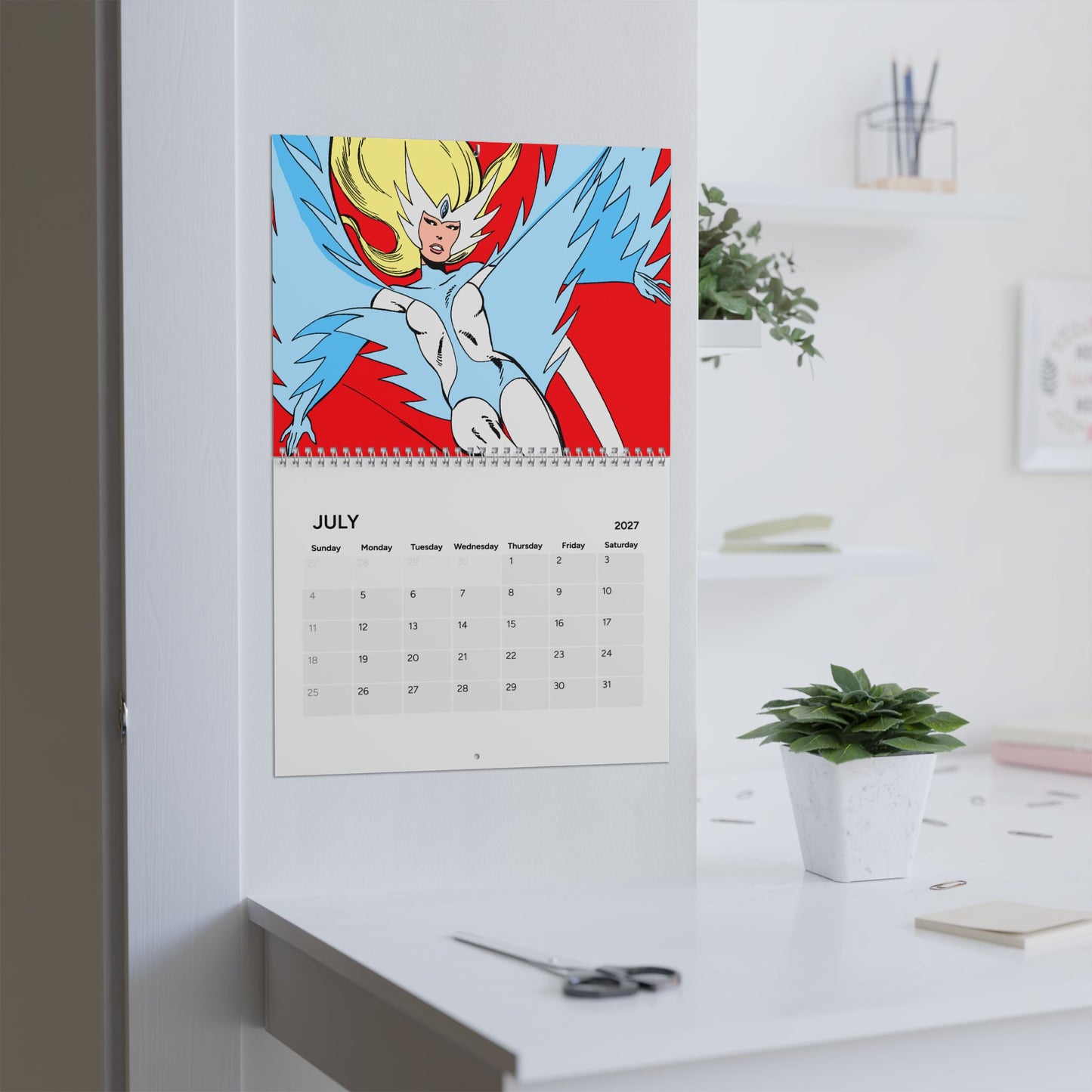 Alpha Flight Calendar (2027) - John Byrne Art