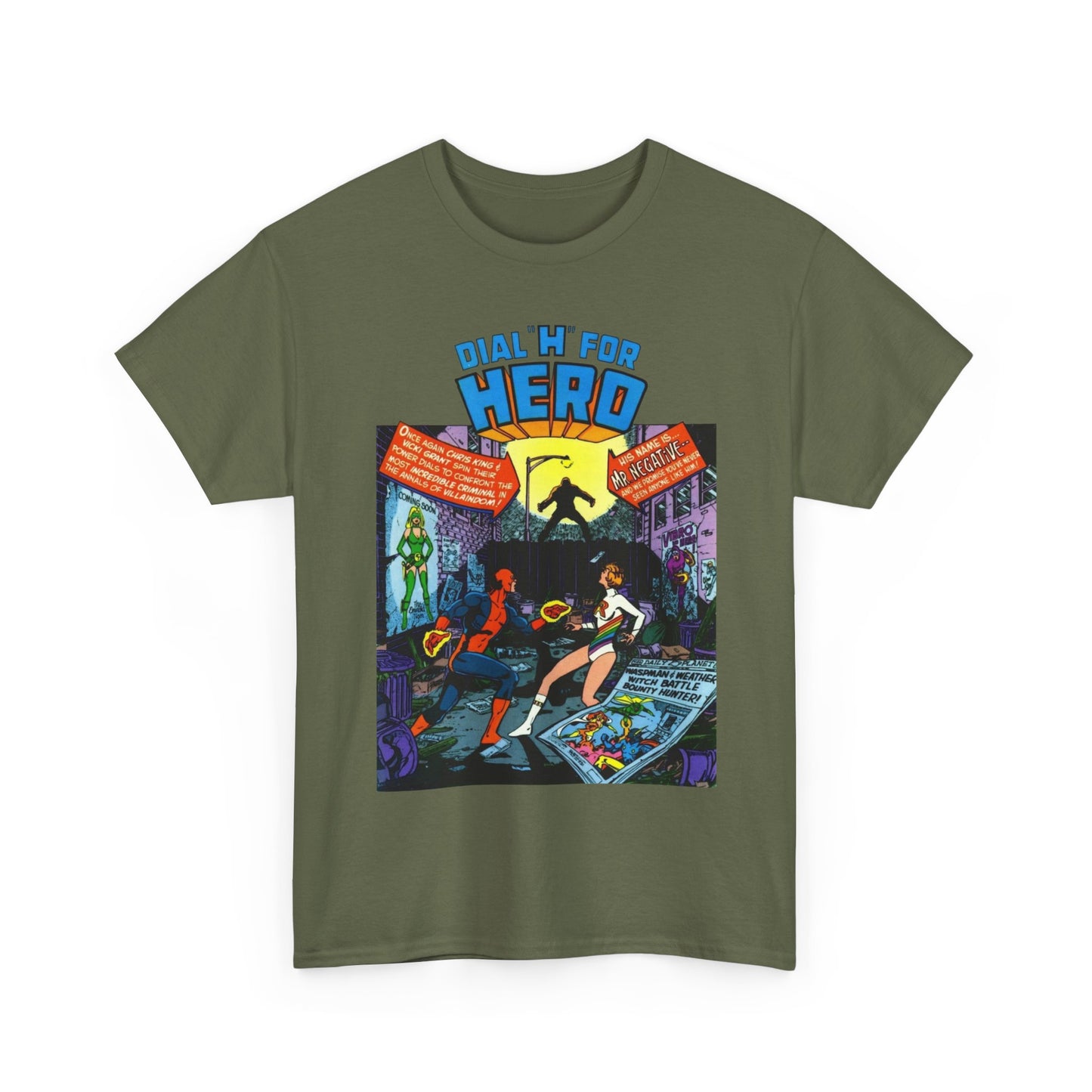 Dial "H" For Hero T-Shirt - George Perez Art - Adventure Comics - DC Comics