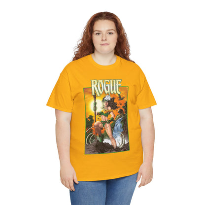 Rogue T-Shirt - Jim Lee Art - X-Men Mutant Member & Leader - Savage Land - 1990s Story - Marvel Comics