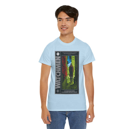 Watchmen Ad T-Shirt - Dave Gibbons Art - Rorschach - DC Comics