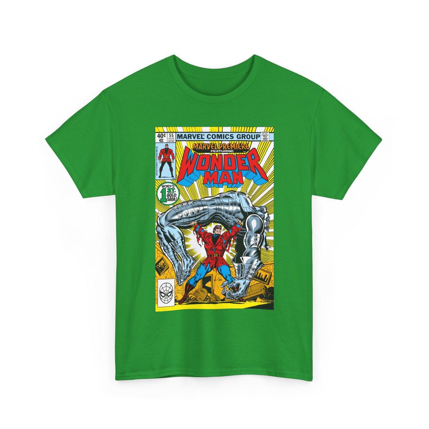 Wonder Man T-Shirt - Marvel Premiere #55 Cover Art - Avengers Member - Marvel Comics