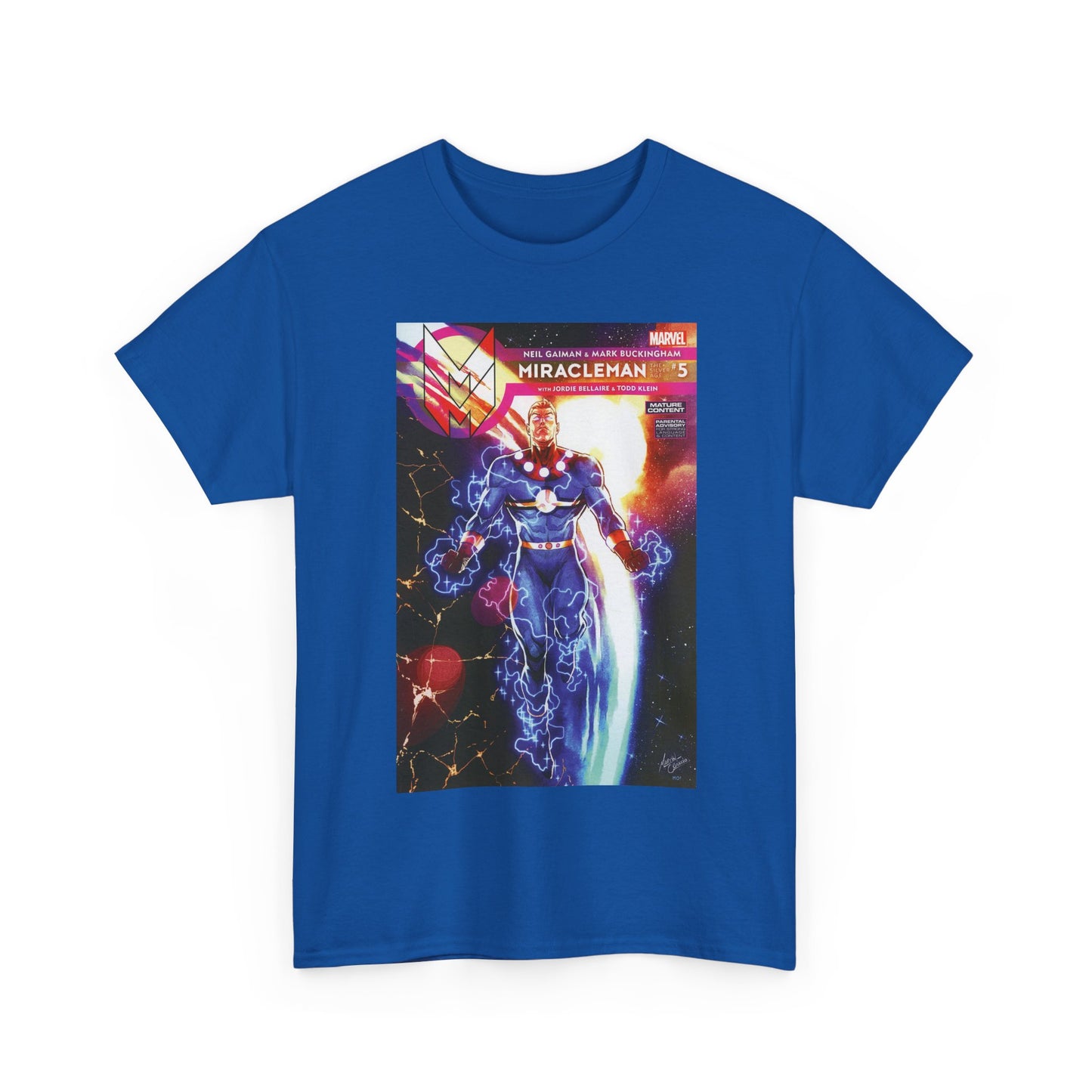 Miracleman #5 T-Shirt - Martin Coccolo Art - Marvel Comics