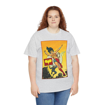 Wonder Woman T-Shirt - Michael Cho Art - Golden Age Art Theme - Steve Trevor - DC Comics