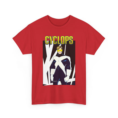 Cyclops T-Shirt - Walt Simonson Art - X-Men, X-Factor Member & Leader - Scott Summers - Marvel Comics