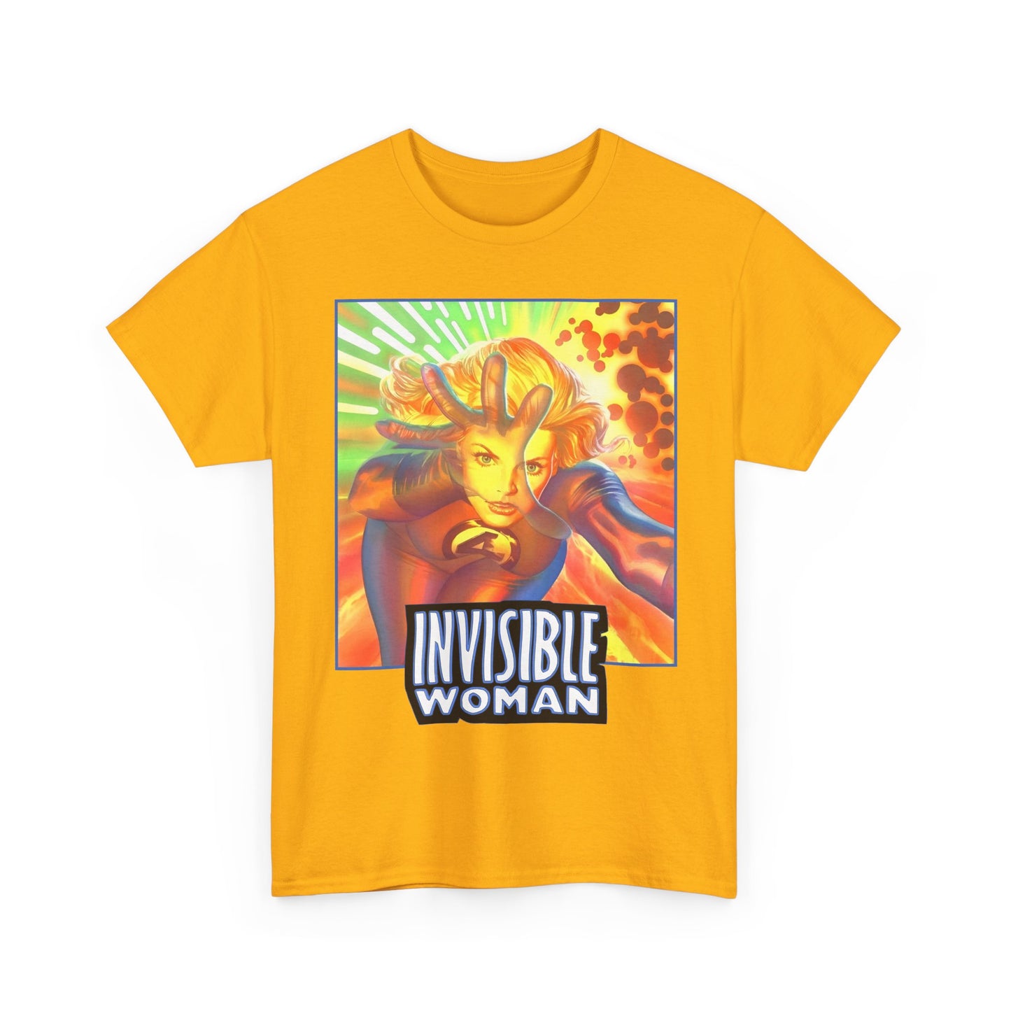 Invisible Woman Shirt - Alex Ross Art - Fantastic Four Member - Marvel Comics